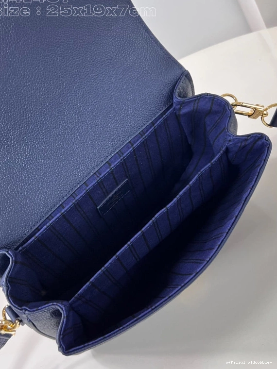 Official oldcobbler METIS-25*19*7cm VUITTON POCHETTE LOUIS 0725